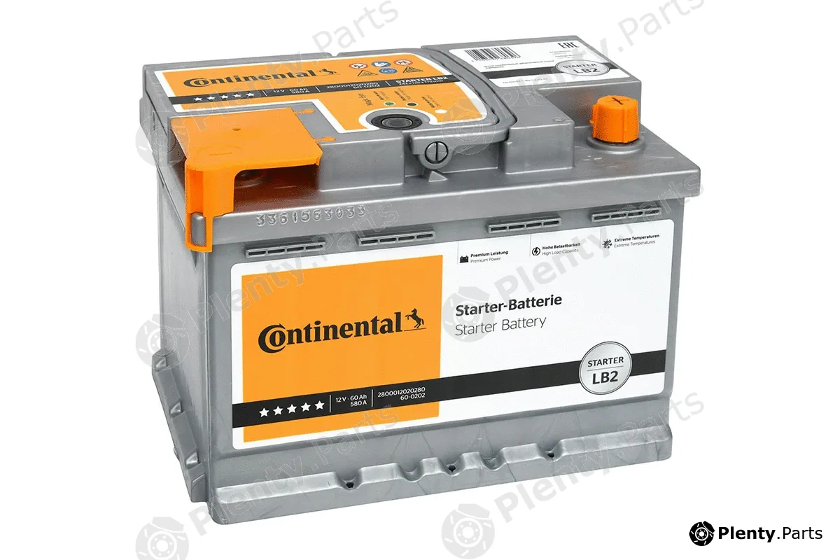 Continental 2800012020280 — Starter Battery