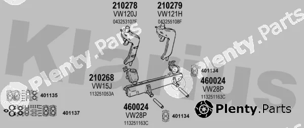Klarius 930344E — Exhaust System