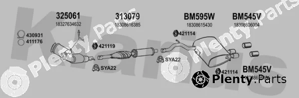 Klarius 620060U — Exhaust System