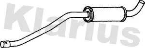 Klarius 230197 — Centre Muffler