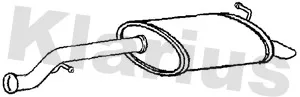 Klarius CN801M — Rear Muffler