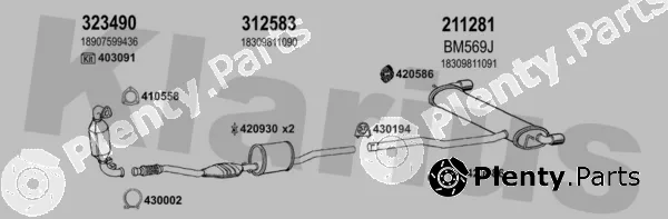 Klarius 620063E — Exhaust System