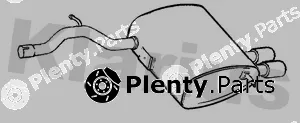 Klarius 211339 — Rear Muffler