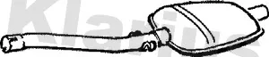 Klarius 220195 — Centre Muffler