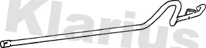 Klarius AN602A — Exhaust Pipe