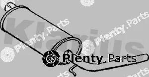 Klarius 210202 — Rear Muffler