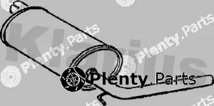 Klarius 210205 — Rear Muffler