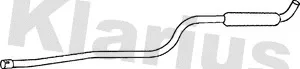 Klarius 250155 — Centre Muffler