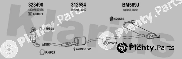 Klarius 620064U — Exhaust System