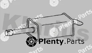 Klarius 250915 — Centre Muffler