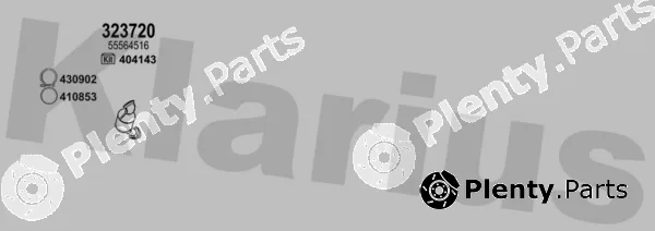 Klarius 392294E — Exhaust System