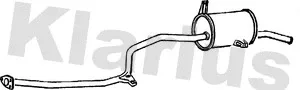 Klarius 260262 — Rear Muffler