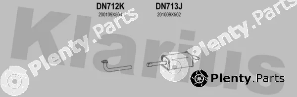Klarius 270611U — Exhaust System