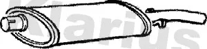 Klarius 210189 — Rear Muffler