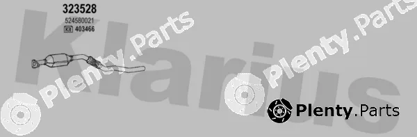 Klarius 160452U — Exhaust System