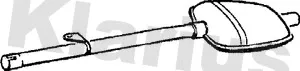 Klarius 230229 — Centre Muffler