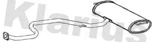 Klarius 211227 — Rear Muffler