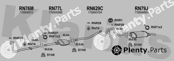 Klarius 720035U — Exhaust System
