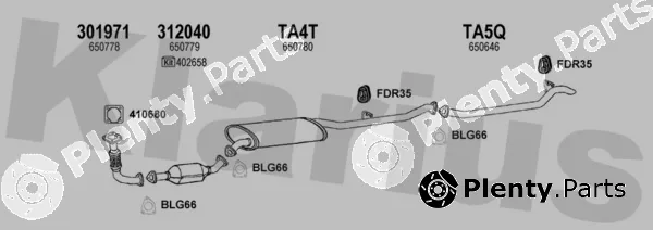 Klarius 880002U — Exhaust System