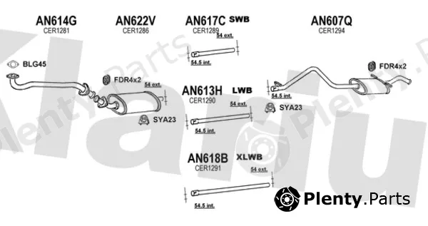 Klarius 160414U — Exhaust System