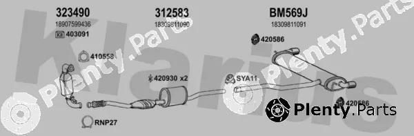 Klarius 620063U — Exhaust System
