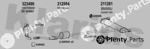 Klarius 620064E — Exhaust System