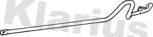 Klarius AN515C — Exhaust Pipe
