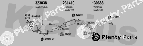 Klarius 931942E — Exhaust System