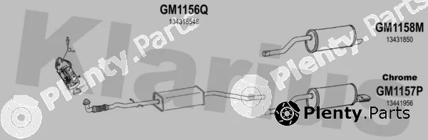 Klarius 392218U — Exhaust System