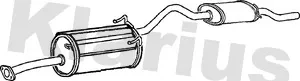 Klarius DN481B — Rear Muffler
