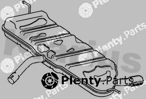 Klarius 211351 — Rear Muffler