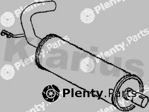 Klarius 221083 — Rear Muffler