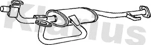 Klarius 240242 — Front Muffler