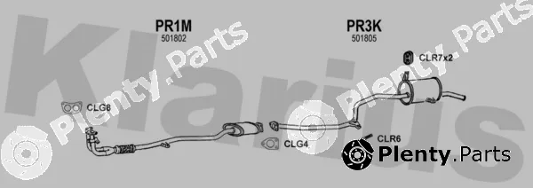 Klarius 700002U — Exhaust System