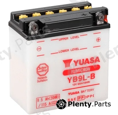Yuasa YB9L-B — Starter Battery YuMicron