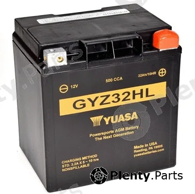 Yuasa GYZ32HL — Starter Battery High Performance Maintenance Free