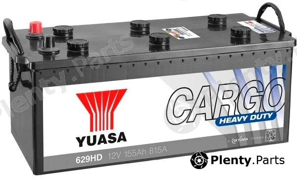 Yuasa 629HD — Starter Battery Cargo Heavy Duty Batteries (HD)