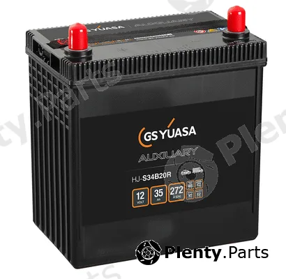 Yuasa HJ-S34B20R — Starter Battery Auxilliary, Backup & Specialist Batteries