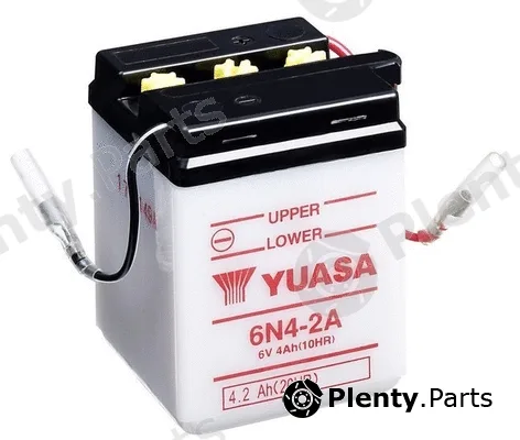 Yuasa 6N4-2A — Starter Battery Conventional 6 Volt