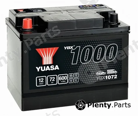 Yuasa YBX1072 — Starter Battery YBX1000 CaCa Batteries