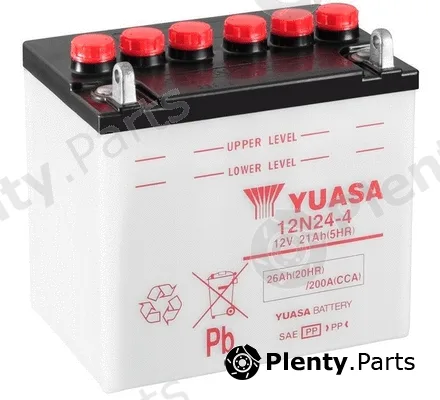Yuasa 12N24-4 — Starter Battery Conventional 12 Volt