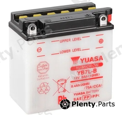 Yuasa YB7L-B — Starter Battery YuMicron