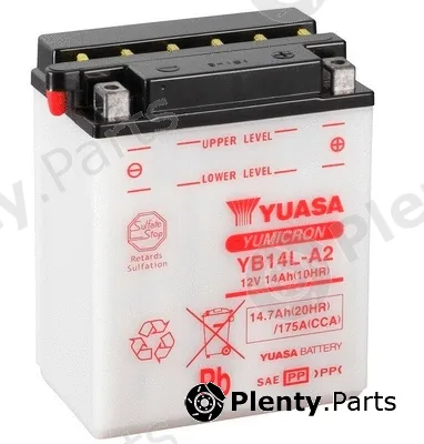 Yuasa YB14L-A2 — Starter Battery YuMicron