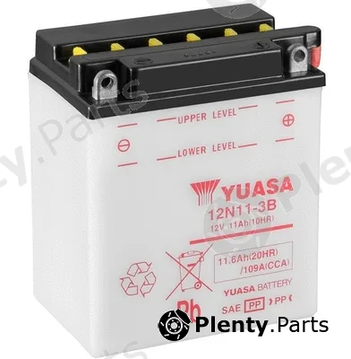 Yuasa 12N11-3B — Starter Battery Conventional 12 Volt