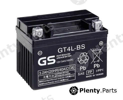 GS GS-GT4L-BS — Starter Battery