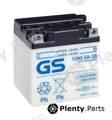 GS GS-12N5.5A-3B — Starter Battery