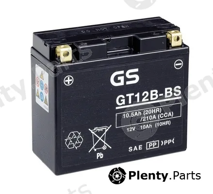GS GS-GT12B-BS — Starter Battery