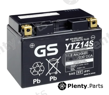 GS GS-YTZ14S — Starter Battery