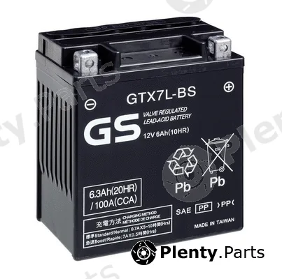 GS GS-GTX7L-BS — Starter Battery