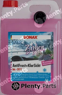 Sonax 01315000 — Antifreeze, window cleaning system Antifreeze+Clear View -20 °C Arolla Pine